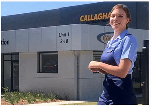 Callaghan Collision Centre assistant